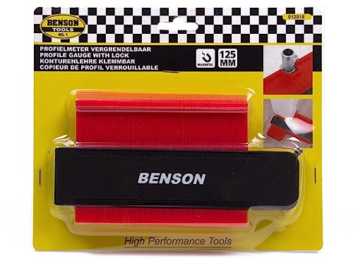 Benson Konturenlehre mit Feststeller - zum übertragen/kopieren von Konturen