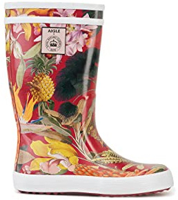 Aigle Stiefel Lolly-Pop Kid rot/bunt-Kombi