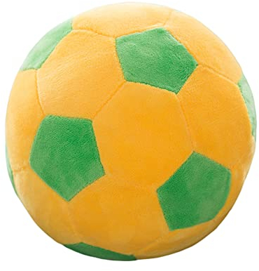 Giocattolo di peluche da calcio, 22 cm, morbido pallone da calcio, morbido e imbottito, in polipropilene, per bambini, ragazzi, ragazze, regalo