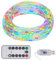 vidaXL LED Lichterkette mit 150 LEDs und 8 Beleuchtungsmodi Weihnachtsbeleuchtung Weihnachtslichterkette Party Weihnachtsdeko Mehrfarbig 15m