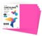 Cartone colorato, formato A3, fogli colorati 180 g, blocco cartoncino colori intensi, ideale per artigianato, stampa documenti e disegni creativi · m-office (50 fogli, Fucsia)