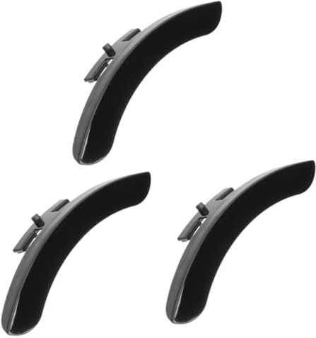Vaguelly 3pcs Banjo Guard Metal Arm Rest Plate Banjo Protective Armrest Metal Arm Rest Plate for Playing