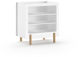 Smile Wickeltisch Weiß