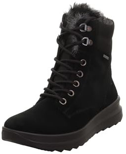 Legero Dreamer Gore-Tex-Imbottitura Calda, Stivali da Neve Donna, Nero 0000, 43 EU