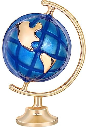 Broche Globe Terrestre En Métal, Épingle À Revers Planète Élégante, Pour Robe De Soirée De Mariage, Chemises, Accessoires Pour Vêtements