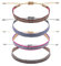 Viwind Boho Armbänder 4 Stück Freundschaftsarmband für Damen Herren Böhmische handgewebt Größenverstellbar Geflochtenes Armband Surfer-Armband (Stil 2-Dunkel)