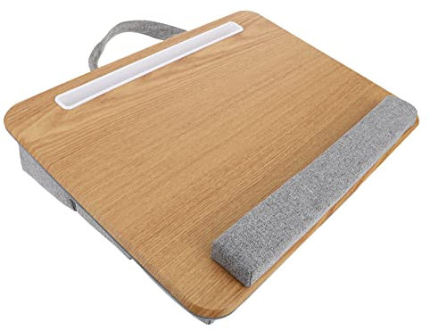 SHOWERORO Faltbarer Laptoptisch Bett-Schreibtisch Runder Schreibtisch Für Studenten Home-Office Mit Rutschfester Unterlage Aus Karton Für Aufbewahrung Von Computer Und Büchern