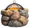 Centurion Supports Seychelles Brasero de jardin/terrasse effet pierre brasero chauffage et barbecue