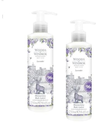 2 x Woods of Windsor Körperlotion Lavendel je 250ml (2 x 1 Stück)