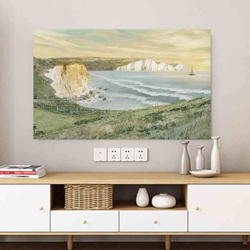 Cooalinar TV Staubschutz,Indoor Fernseher Bildschirmschutz Abdeckung,TV Cover Staubhaube Haube,Staubdicht Tv Abdeckung,Elastisch,Indoor Staubschutz,3D-Motive,Für TV Und Monitor 24 Bis 65 Zoll