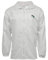 Fashion Force Men's Waterproof Lawn Bowls Jacket – White Mesh-Lined Windproof Coat with Detachable Hood, Zip Pockets & Elasticated Cuffs (UK, Alpha, XXL, Regular, Regular, White)
