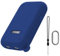 Funda protectora de silicona para proyector, funda a prueba de polvo que absorbe los golpes con cordón, accesorio de hebilla de montañismo, almacenamiento portátil para proyector de pantalla para