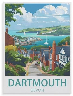 Dartmouth Devon，Jigsaw Puzzle Adults Kids Children's Educational Toy Personalized Gift（50x70cm）-HG24