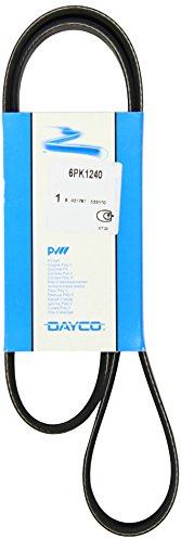 DAYCO 6PK1240 Gürtel Zubehör | Kompatibel mit: AUDI A3, A3 Sportback, TT, TT Roadster, MITSUBISHI MIRAGE / SPACE STAR VI Schrägheck, RENAULT SAFRANE I