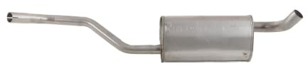 WALKER 23081 Endschalldämpfer mit Leitung ohne Anbauteile Hinten Kompatibel mit RENAULT Clio 3 Schrägheck BR0/1, CR0/1 8200385653 8200385654 8200681952
