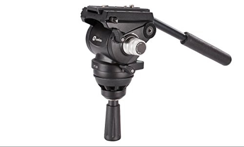 LEOFOTO VT-20 Video Head 75mm Half Ball Fluid Drag / Manfrotto Compatible For 75 Bowl Tripod