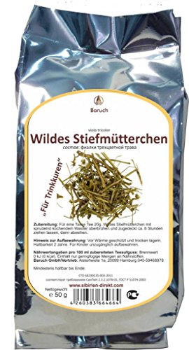 Wildes Stiefmütterchen - (Viola tricolor, Ackerveilchen, Muttergottesschuh, Mädchenaugen, Schöngesicht, Liebesgesichtli) - 50g