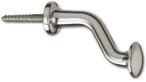 Testina di protezione per finestre da avvitare, 52 mm, in alluminio lucidato | accessori per finestre