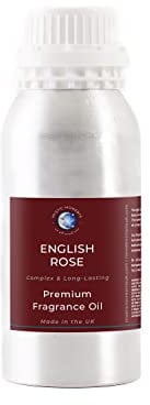 Mystic Moments | English Rose Fragrance Oil - 1Kg - Perfect for Soaps, Candles, Bath Bombs, Oil Burners, Diffusers and Skin & Hair Care Items