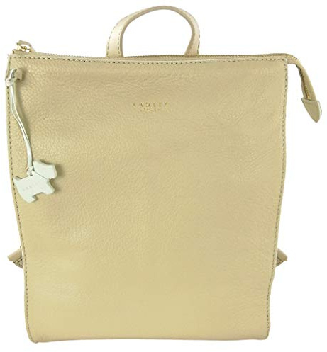 RADLEY Bourton Backpack Bag Leather Womens (Medium, Natural)