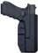 OWB Tactical KYDEX Pistolenholster Waffenholster Für: Glock 19 19x 23 32 17 22 31 25 26 27 33 30s CZ P10 Pistolenhalfter Pistole Waffentasche Pistol Case Holster Bund außen tragen (Black-2, Right)