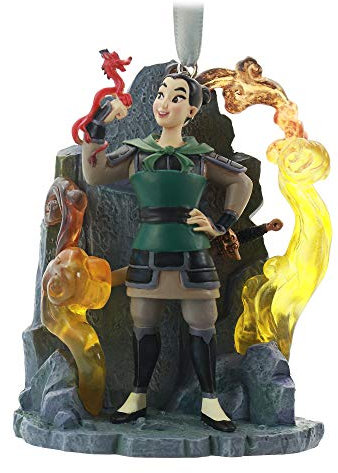 Disney Mulan Fairytale Moments Sketchbook Ornament