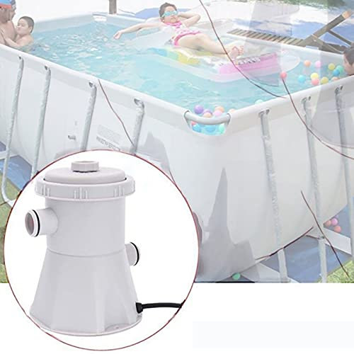 CYLZRCl Bomba Filtro Piscina, Limpiafondos sobre Filtro Piscina Suelo, Bomba Circulación Piscinas Subterráneas, Piscina Inflable Niños, Piscina con Soporte (Color : Australian regulations)