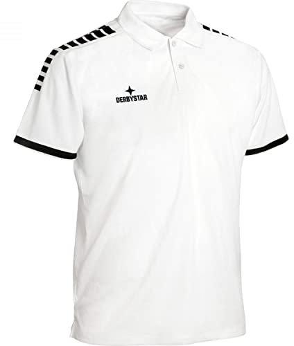 Derbystar Primo T-Shirt Weiss/Schwarz XL