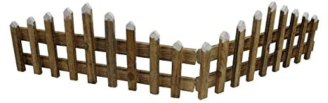 STACCIONATA LEGNO MARRONE 90x20 2pz