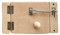 Fenteer Montessori Busy Board DIY Material Unlackiert Motorik pädagogischer Unterricht Requisiten Sensorisches Spielzeug Activity für, Tür