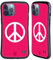 Head Case Designs Rosa Emblemi della Pace Cover Ibrida Compatibile con Apple iPhone 13 PRO Max