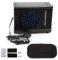 QOXEZY Climatiseur 12 V, climatiseur domestique, eau glacée, climatisation portable, mini ventilateur de bureau, ventilateur de lit puissant silencieux, petit ventilateur personnel pour intérieur et