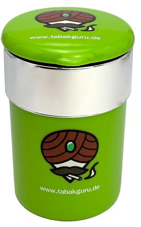 Tabakguru Autoaschenbecher mit LED, grün