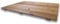 SUNWOOD Pedana doccia 100x70 cm in legno Thermo-Wood interno/esterno, con piedini antiscivolo