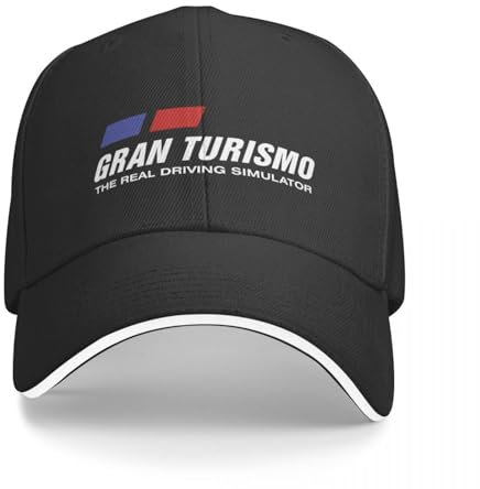 Gran Turismo - anpassbare Unisex-Kappe aus Polyester, Verstellbarer Hip-Hop-Hut, lässige Kappen,
