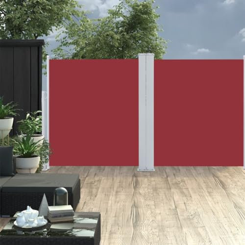 Lawn & Garden Seitenmarkise Rollbar Rot 160x600 cm Outdoor Living
