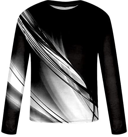 Black Amazon Essentials Clothing Man Boat Neck T Shirts Lounge Tops Tee for Mens Long Short Sleeve Color Block Print Loose Fit Fall Summer Tee Shirt 2024 Clothing Country Concert Y2K 5XL