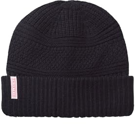 SEALSKINZ Waterproof Harleston | Merino Wool Multi Rib Roll Cuff Beanie Hat