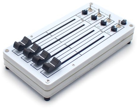 LeTkingok Controller MIDI CC USB a 4 Fader, Mixer DAW e Controllo Plugin per la Produzione Musicale