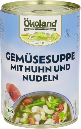 Gemüsesuppe mit Huhn 1 x 400 g