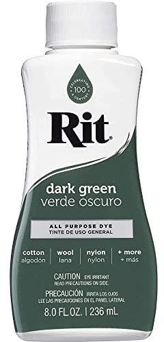 Rit Dye Rit All Purpose Liquid Dye, Green, 236ml