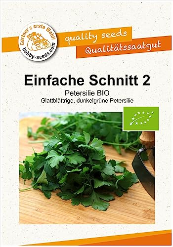 BIO-Kräutersamen Einfache Schnitt Petersilie Portion