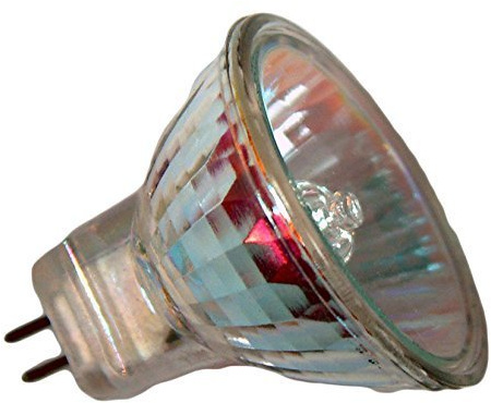 Closed Front Dichroic Lamp by Dencon 12V 10W 24 MR11 Beam Clear Crisp Light