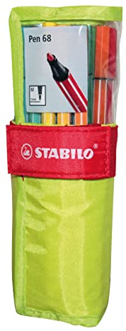 STABILO - Premium-Filzstift - Pen 68 - 25er Rollerset - 25