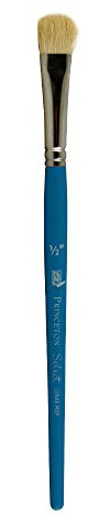 Select Natural Hair Brush-Lunar Mop 1/2 Inch