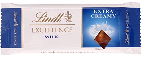 Lindt - Barres EXCELLENCE - Chocolat au Lait - Extra Fondant - 35g X 24