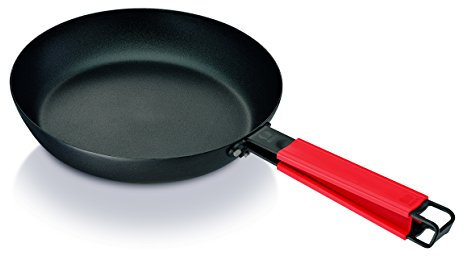 Beka 13637204 - Sartén para freír (chapa de acero, 20 cm), color negro