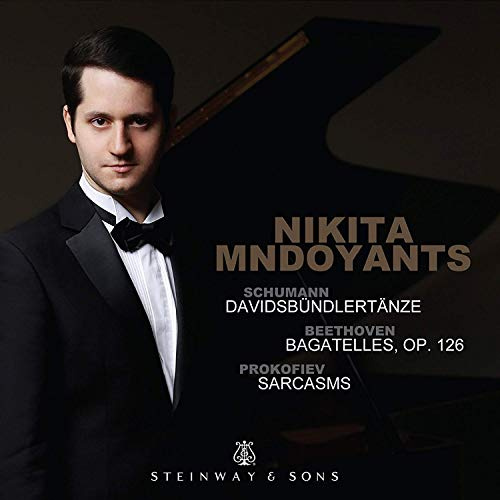 Robert Schumann: Davidsbündlertänze, Op.6, Ludwig van Beethoven: Bagatelles, Op. 126, Sergei Prokofiev: Sarcasms