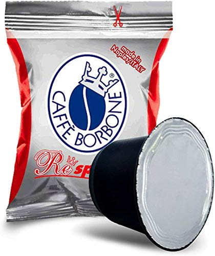 Borbone Capsules de café Respresso compatibles avec Nespresso - mélange, noir 400 Unità