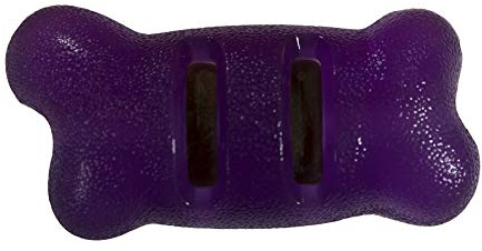 StarMark Treat Ringer Flexgrip Bone Hundespielzeug, Small, violett
